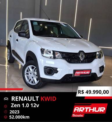 RENAULT KWID 1.0 12V SCE FLEX ZEN MANUAL RENAULT KWID 1.0 12V SCE FLEX ZEN MANUAL